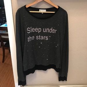 WILDFOX “Sleep Under the Stars” Baggy Beach Jumper